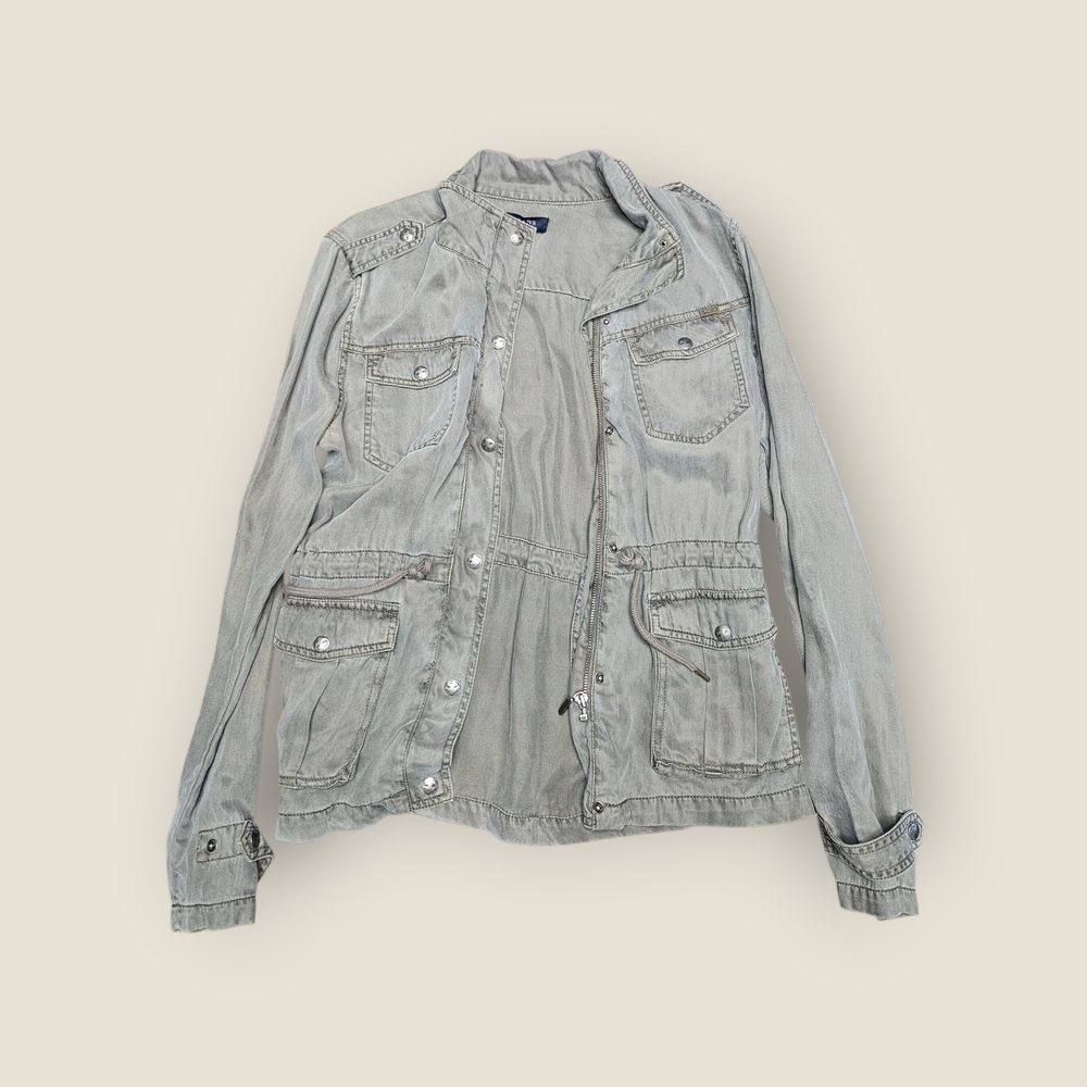 Max Jeans Light Green Military Jacket